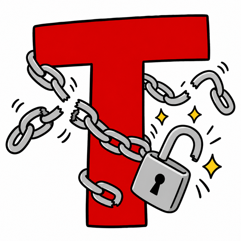 T without chains
